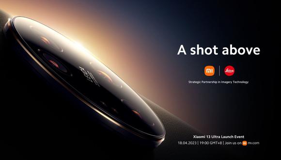 El Xiaomi 13 Ultra será presentado a nivel global el 18 de abril.