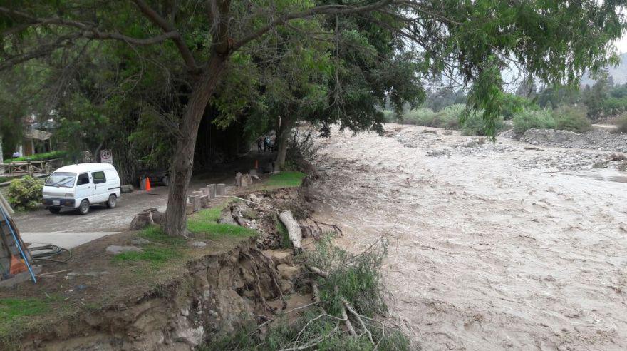 Cieneguilla: crecida del río Lurín alarma a vecinos [Fotos] - 3