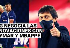 Mbappé duda y Neymar avanza: Leonardo brindó detalles de las negociaciones con las estrellas del PSG