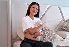 Brunella Torpoco y la primera foto con su bebé en redes
