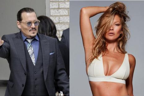 Kate Moss explica porque defendeu Johnny Depp em julgamento contra Amber  Heard - CinePOP