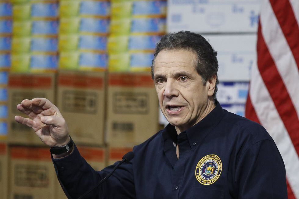 El gobernador de Nueva York Andrew Cuomo. (AP Photo/John Minchillo).