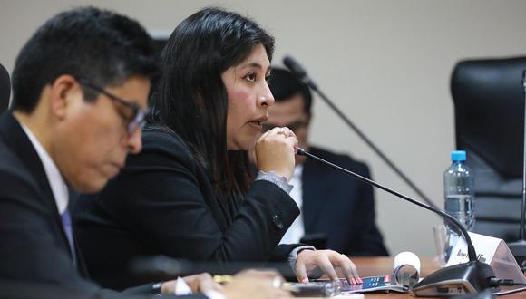 Betssy Chávez es congresista y fue primera ministra de Pedro Castillo. (Foto: Congreso)