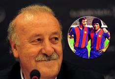 Johan Cruyff: Vicente del Bosque se rinde ante el holandés y Hugo Sotil