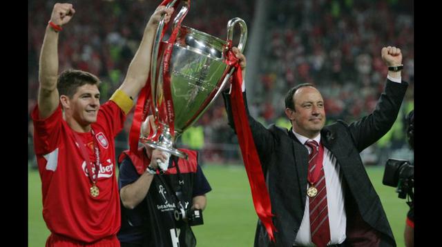 Rafael Benítez en el 2005 la consiguió con el Liverpool. (Foto: AFP)