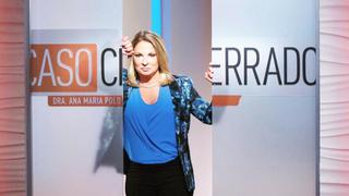 “Caso cerrado”: Ana María Polo celebró los 18 años de su programa y anunció su regreso | VIDEO