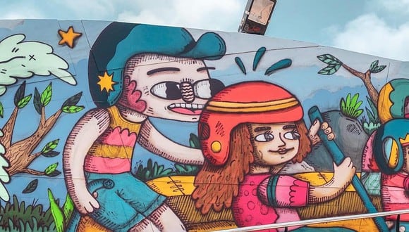 Gaffiteros transforman pintas ofensivas en arte urbano. (Foto: Instagram)