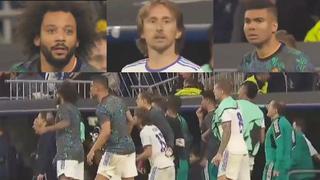Benzema, Marcelo y los ‘pesos pesados’ de Real Madrid vivieron con intensidad la recta final ante Manchester City | VIDEO