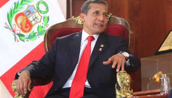 Ollanta Humala: “Hemos seguido trabajando hasta el último día”