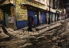 Fuertes lluvias y granizo en Ciudad de México provocan colapso del techo del Templo Mayor | VIDEO