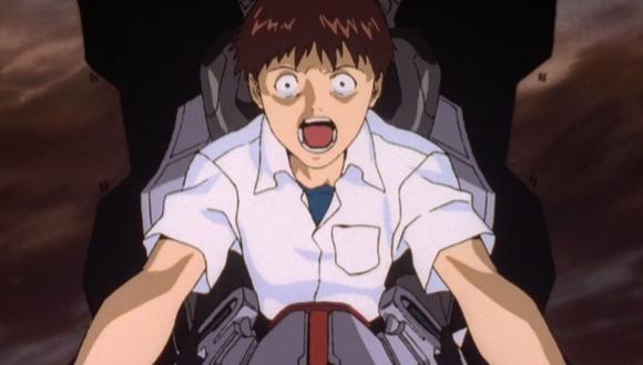 Shinji Ikari en una de las mayores escenas de "The End of Evangelion". Foto: Netflix/ Gaimax.