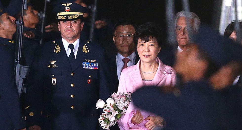 La presidenta de Corea del Sur llegó a Lima en visita oficial. (Foto: andina.pe)