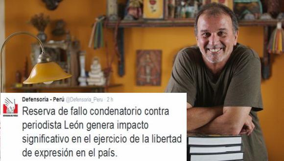 Rafo León: Defensoría lamentó fallo contra periodista