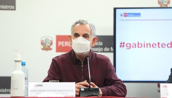 El ministro de Economía declaró a su salida de Palacio de Gobierno. (Foto: archivo MEF)