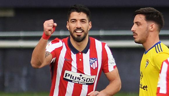 Luis Suárez llegó a Atlético de Madrid esta temporada. (Foto: AFP)