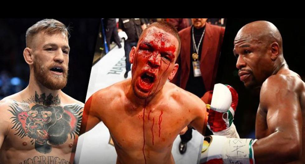 Nate Diaz habló fuerte contra Conor McGregor y Floyd Mayweather | Foto: UFC