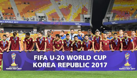 La selección venezolana Sub 20 no pudo coronarse en el Mundial de la categoría tras caer contra Inglaterra. Sin embargo, la campaña realizada por la 'Vinotinto' fue histórica. (Foto: AFP)