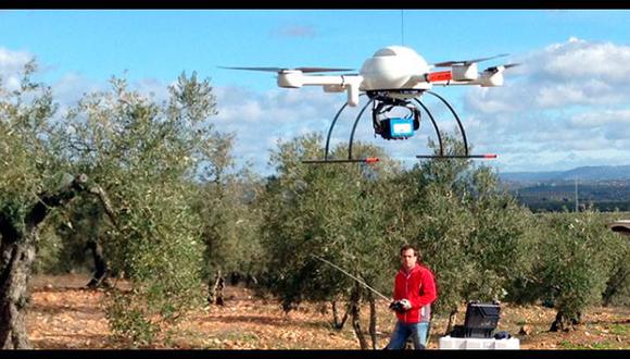 Crean sistema de drones para cartografiar plantaciones en 3D