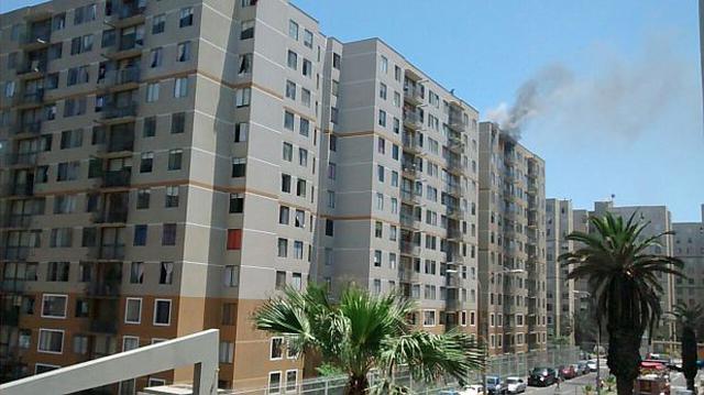 San Miguel: incendio destruye casa en piso 12 de condominio - 2