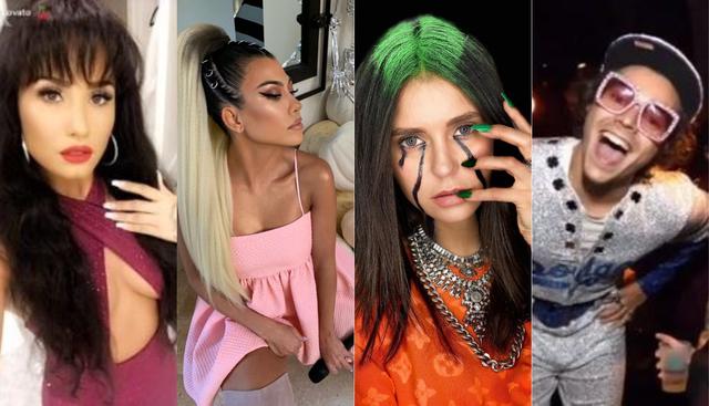 Halloween 2020: famosos que se disfrazaron de otras celebridades. (Foto: Instagram)