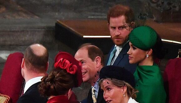 El príncipe Eduardo y Sofía de Wessex se burlan de Enrique y Meghan en su primera gran entrevista juntos. (Foto: AFP)