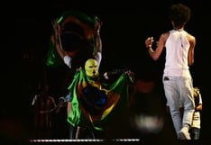 Las máscaras que utilizó Madonna en ensayo, previo a histórico concierto en Brasil