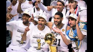 NBA: estos son los cinco títulos de San Antonio Spurs