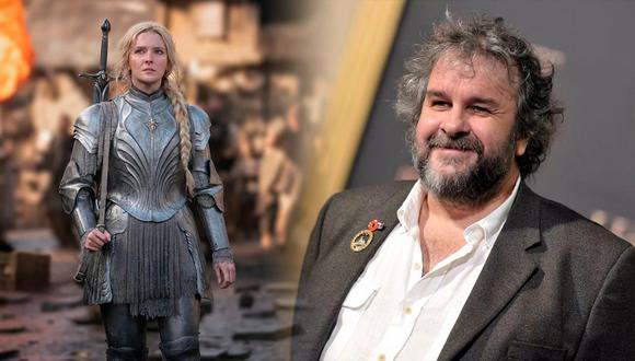 “El Señor de los Anillos: Los Anillos de Poder”: ¿por qué Peter Jackson no participa en la precuela que produjo Amazon? | Composición: Prime Video / AFP