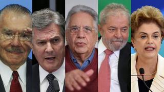 Cinco ex presidentes de Brasil involucrados en Caso Odebrecht