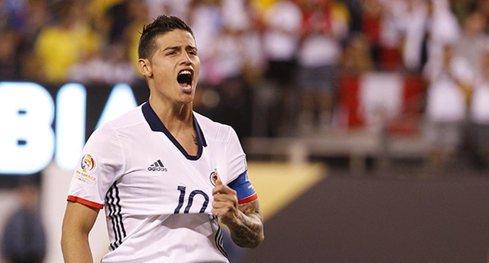James Rodriguez es la estrella de Colombia que lo guía en la Copa América. (Foto: Getty Images)
