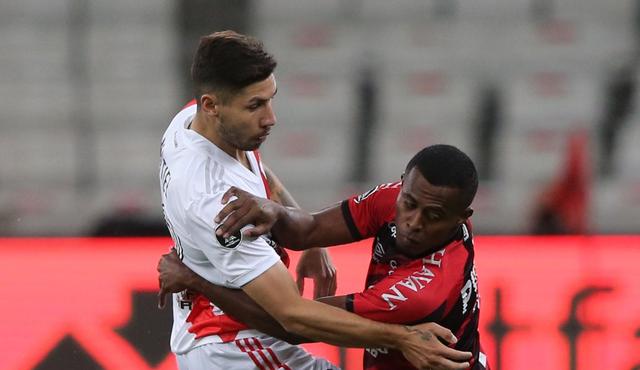 River - Paranaense. Copa Libertadores. (Foto: AFP)