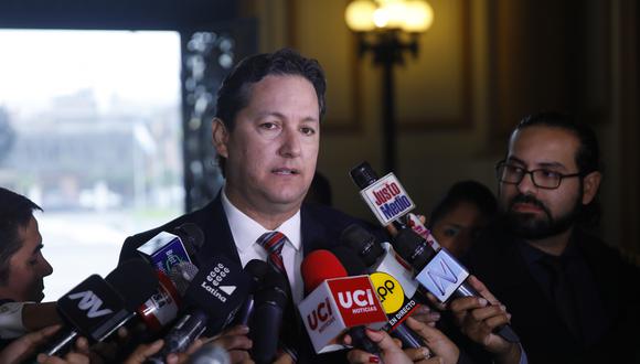 El presidente del Congreso, Daniel Salaverry, sostuvo que las instancias encargadas deberán determinar si Milagros Salazar cometió un delito o una falta. (Foto: Congreso)