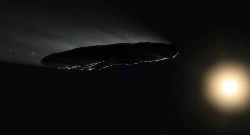 NASA todavía tiene incógnitas pendientes con el Oumuamua. (Foto: NASA/YouTube)