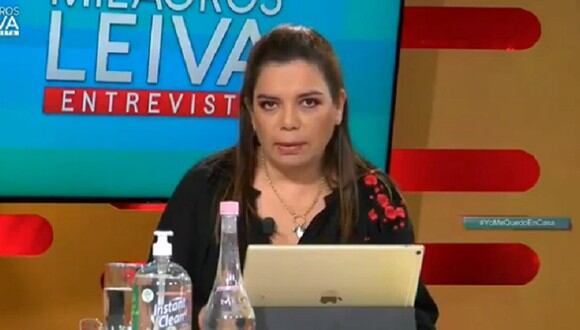 Milagros Leiva denunció que no tiene Twitter tras se hackeada (Foto: captura video)