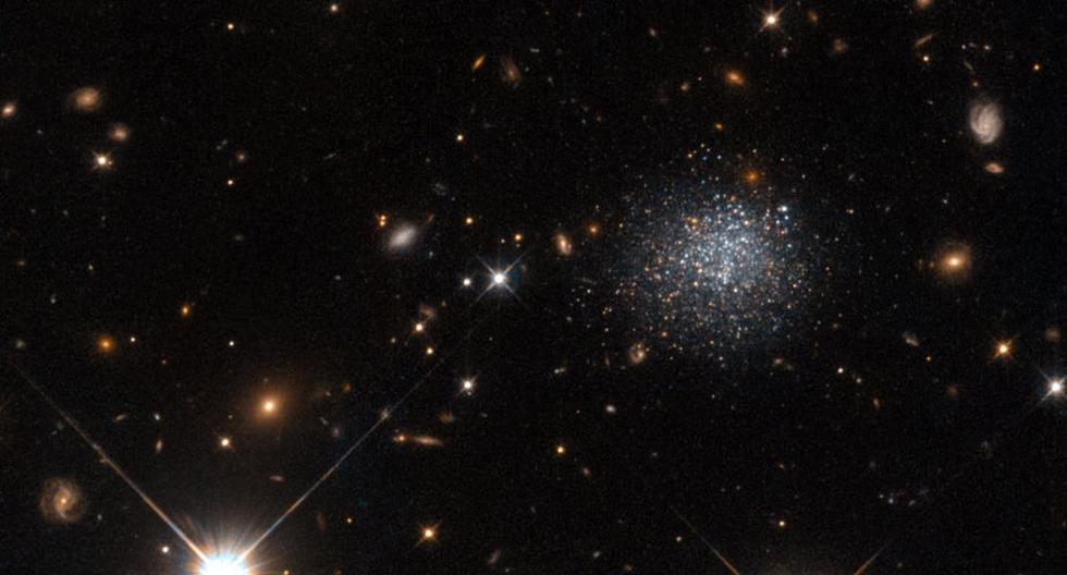 Galaxia enana. (Foto:ESA/Hubble