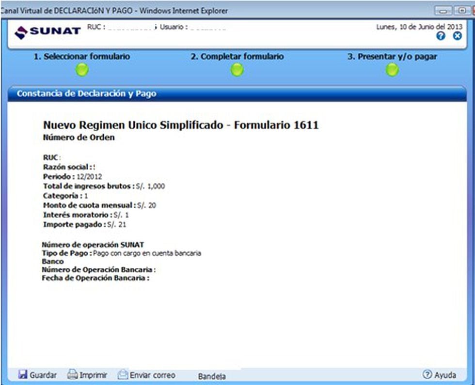 Sunat ¿cómo Puedo Hacer Mis Pagos De Impuestos Vía Internet Tributación 0767