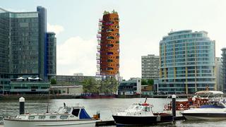 Vivir en una 'piña': Mira este divertido edificio en Londres