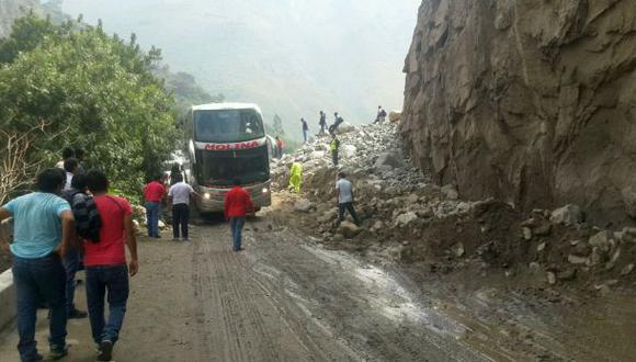 Tránsito en la Carretera Central se encuentra restablecido