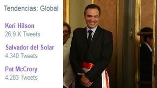 Salvador del Solar se convierte en tendencia mundial en Twitter