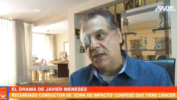 Javier Meneses luce así en la actualidad. (Video: ATV)
