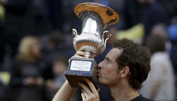 Andy Murray venció Novak Djokovic y ganó ATP de Roma