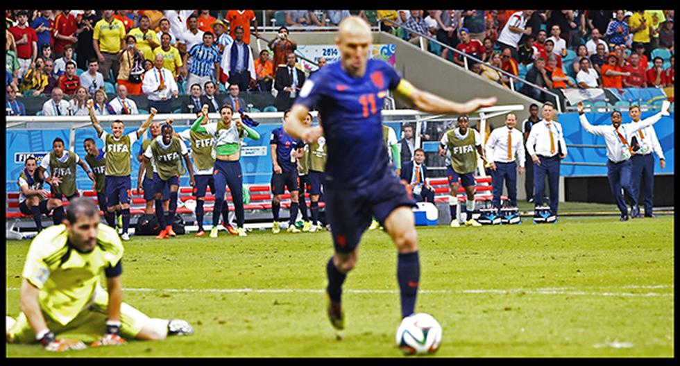 Robben recordó su paso por el Mundial Brasil 2014. (Foto: Getty Images)