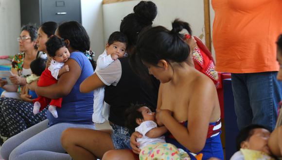 El Ministerio de Salud destacó la importancia de la lactancia materna. (GEC)