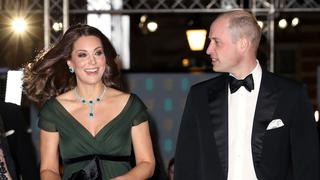 BAFTA 2018: todas fueron vestidas de negro... menos Kate Middleton