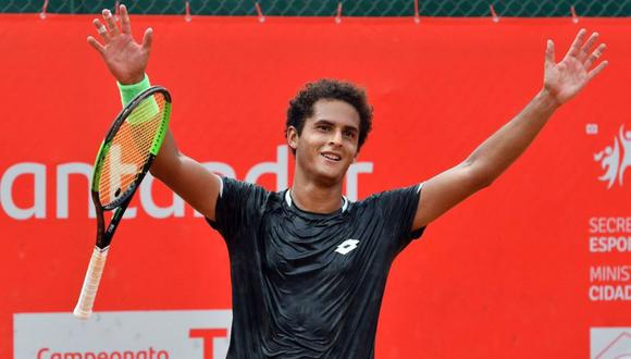 Juan Pablo Varillas (122°) jugará la segunda ronda de clasificación del Roland Garros (Foto: Canal Tenis)