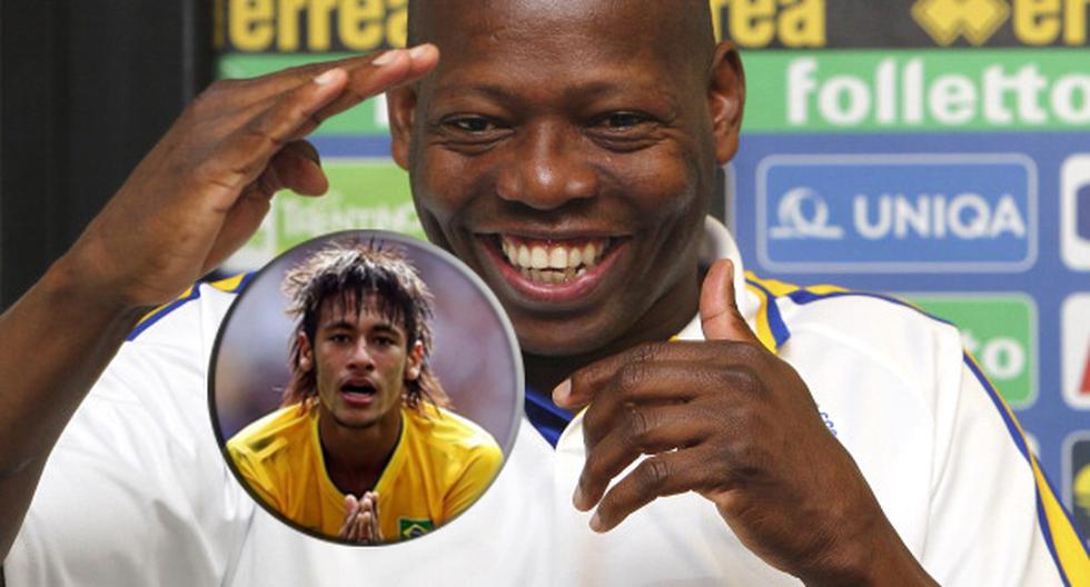 Faustino Asprilla calificó de niño al jugador brasileño Neymar. (Foto: Getty Images)