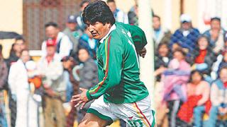 Evo Morales podría debutar en la Primera División de Bolivia