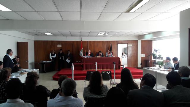 Audiencia de prisión preventiva contra Guillermo Riera en la Segunda Sala Penal para Reos en Cárcel. (Foto: María del Carmen Yrigoyen/El Comercio)