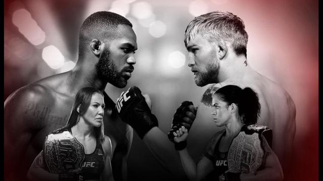 UFC 232 EN VIVO: Jon Jones vs. Alexander Gustafsson y Cris Cyborg vs. Amanda Nunes se enfrentarán en California. (Foto: UFC).