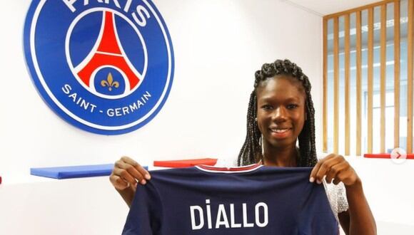 Aminata Diallo es una futbolista del PSG. (Foto: Aminata Diallo / Instagram)
